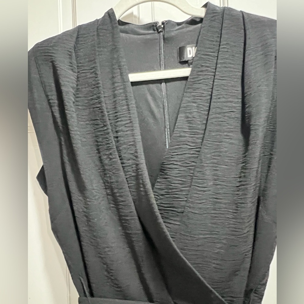 Black DKNY pants jumpsuit size 8.